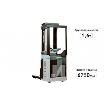 Электроштабелер UNICARRIERS AJN 160 / ASN 160 1600кг 6750мм