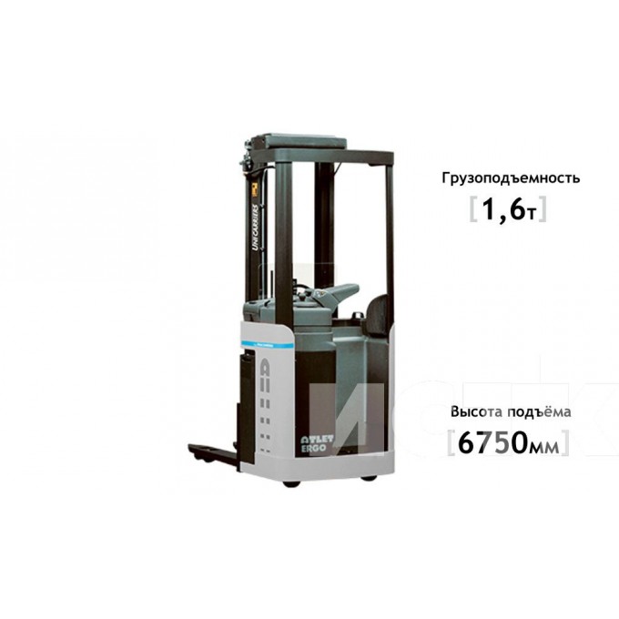 Электроштабелер UNICARRIERS AJN 160 / ASN 160 1600кг 6750мм ASN-160