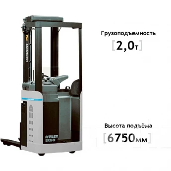 Электроштабелер UNICARRIERS AJN 200 / ASN 200 2000кг 6750мм