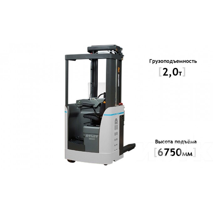 Электроштабелер UNICARRIERS XJN 200 / XSN 200 2000 кг 6750 мм XSN-200